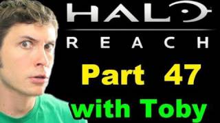 Halo Reach  Mother of Robotic Purple Monsters  Part 47  Toby Sucks at Gaming [upl. by Macario]