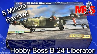 Hobby Boss 148 B24J  5 Minute Review [upl. by Ednihek299]