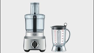 Unboxing Breville Kitchen Wizz 8 Plus 1000W Food Processor Slicing and cleaning it up [upl. by Assilanna]