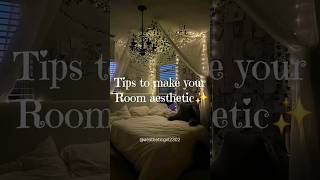 room decorating ideas aesthetic✨️ bedroomdecor decoration aesthetic fyp shorts trending ideas [upl. by Cooperman]