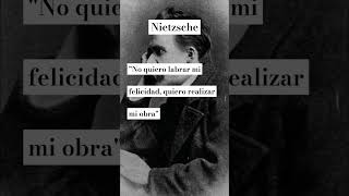 Nietzsche  Realizar mi obra filosofia frases reflexiones [upl. by Son]