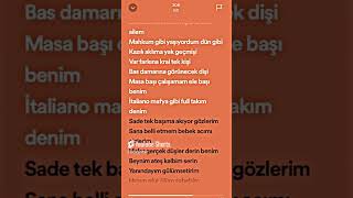 Uzi  Zor  Lyrics  spotify keşfet tiktok [upl. by Erasmus]