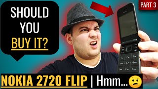 NOKIA 2720 Flip Phone review  I Switched to a Dumb Phone for 30 days [upl. by Holcomb]