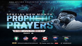 JULY SPECIAL NEW MONTH PROPHETIC PRAYERS  DAY 2  NSPPD  2ND JULY 2024 [upl. by Suoicerp924]