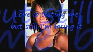 Rihanna SOS Lyrics [upl. by Carver189]