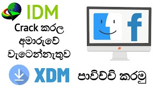 XDM Download manager Sinhala  Dilan Hub [upl. by Shama]