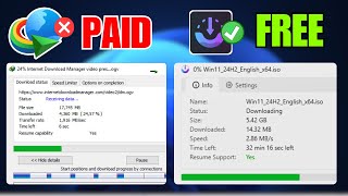 NEW FREE Download Manager for WINDOWS in 2025  IDM Best Alternative [upl. by Yelknirb478]
