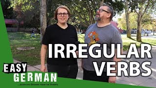 Irregular Verbs Haben Sein Gehen  Super Easy German 90 [upl. by Azilanna573]