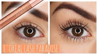 WORTH THE HYPE LOREAL LASH PARADISE MASCARA  Beautys Big Sister [upl. by Derna215]