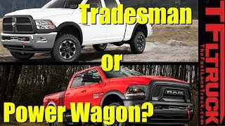 Ram Tradesman w Power Wagon Package or Full Power Wagon  What Car or Truck Should I Buy Ep 6 [upl. by Nalla]