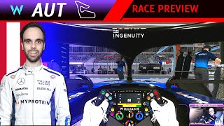 F1 2024 Full Career Mode AUSTRIAN GP  Race Preview  Williams FW46 [upl. by Sikras]