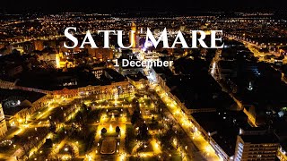 Centru Orașului Satu Mare  🇷🇴 1 Decembrie  4k video [upl. by Alberto78]