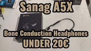 Unboxing  Sanag A5X Bone Conduction Headphones [upl. by Dugas836]