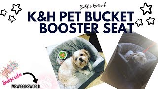 LETs REVIEW IT  AMAZONs K amp H PeT BooSTER CaR SEaT [upl. by Hyacinthie909]