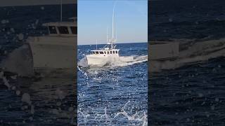 Moon Shine  Beautiful Fishing Boat Enters The Manasquan Inlet [upl. by Halullat]