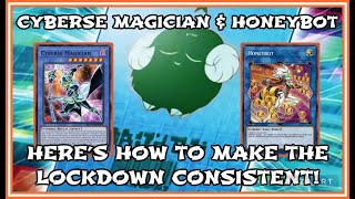 YuGiOh Duel Links  CYBERSE MAGICIAN amp HONEYBOT LOCKDOWN CONSISTENT W CODE TALKER ALIVE [upl. by Araccot]