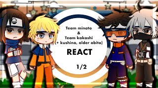 team minato amp team kakashi react  12  lazy AF  suki [upl. by Allemrac]