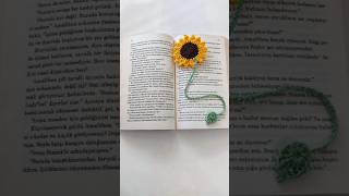 Örgü kitap ayracı crockett bookmark knitting kitapayracı werashobi örgüçiçek [upl. by Attenwad750]