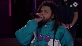 J Cole  ATM NBA All Star 2019 Performance [upl. by Nyltac]