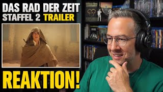 Das Rad der Zeit  Staffel 2  Trailer REAKTION 😱🤯😲😵🤩 [upl. by Lyndon11]