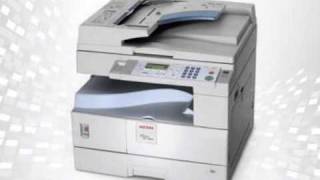 Ricoh MP1900  Vcomm  0800 95598  fax laser printers printers Multifonction [upl. by Johnston]