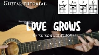 Love grows  Where My Rosemary Goes  Edison Lighthouse Easy Guitar tutorial with lyrics [upl. by Kciv]