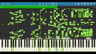 PPAP PIANO REMIX IMPOSSIBLE MIDI  Synthesia [upl. by Lada]