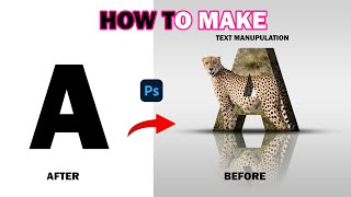 3D text Manipulation in Photoshop  3D Text effect [upl. by Eiramanad298]