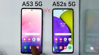 Samsung A53 vs A52s  SPEED TEST 🔥 [upl. by Kristin]