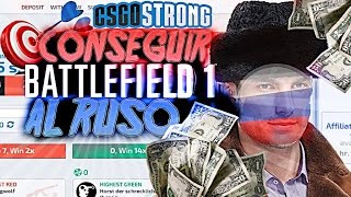 CSGOSTRONG  MISION CONSEGUIRLE EL BATTLEFIELD AL RUSO [upl. by Ianthe]