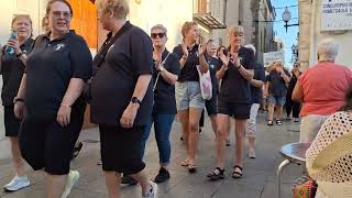 Oktoberfest Calella  2023 Optocht van de muziekanten [upl. by Kattie]