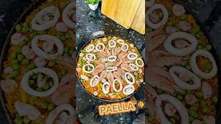 Paella 🥘 المغرب explore اكسبلور pourtoi روتينياليومي food fyp paella بايلا شهيوات [upl. by Jemimah]