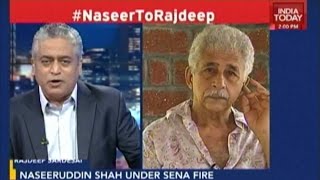 Naseeruddin Shah Targeted By Shiv Sena For Praising Pakistan [upl. by Llednol]