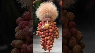 Baby Fruit Juice Fashion Show 2 🍉🍒🍊  Adorable Baby Costumes babyfashionista cute foodiefashion [upl. by Yaffit]