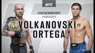 UFC 266 Alexander Volkanovski vs Brian Ortega Highlights [upl. by Akoek722]