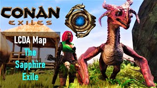 Setting Up NPCs All Over LCDA Map  The Sapphire Exile  Conan Exiles 253 PC Gameplay [upl. by Petula]