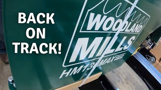 43 Portable Sawmill Trailer for Woodland Mills HM130MAX ┃ Cutting Board Giveaway [upl. by Stephanie962]