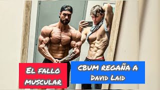 CBUM REGAÑA A DAVID LAID FALLO MUSCULAR O NO [upl. by Tarah]