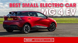 MG 4 EV 5 reasons why it’s our 2024 Best Small Electric Car  What Car  Sponsored [upl. by Eilerua658]