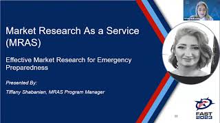 FAST23  Emergency Preparedness  Part 4 Market Research [upl. by Suinuj455]