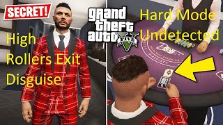 Diamond Casino Heist quotBig Con Approachquot High Rollers as Exit Disguise GTA Online [upl. by Rosetta]