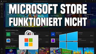 Microsoft STORE funktioniert NICHT Microsoft Store FEHLER BEHBEN Tutorial [upl. by Alaik997]