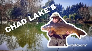 Carp fishing winter day session  Chad lakes January 2022 [upl. by Crawford]