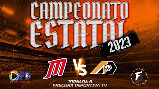 ALGODONEROS DE DELICIAS vs MARZORQUEROS DE CAMARGO JUEGO 3  JONADA 6 2023 [upl. by Abernon]