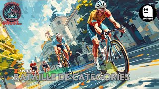 🥉ZWIFT Course Poursuite par catégories Ghost Team  Flatland Loop 31km 221d [upl. by Alexina]