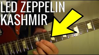 Kashmir by Led Zeppelin  Guitar Lesson [upl. by Carolle]