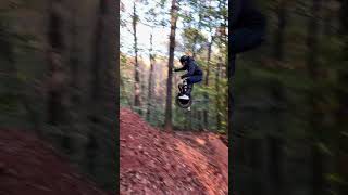 Greg cleaning it up at Airline bike park on his Leaper Kim Lynx [upl. by Yleoj]