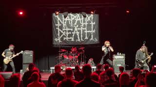 Napalm Death  Narcissus Live May 2023 [upl. by Crescen351]