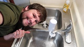 Brita Basic Faucet Water Filter System Unboxing  Install  Review [upl. by Pufahl]