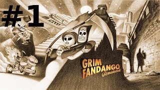 Grim Fandango  Remastered 1  Manny et compagnie [upl. by Enaerb]